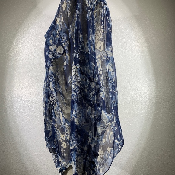 4 Love & Liberty Snap Cross Over Anouk Top NWT - Picture 2 of 5